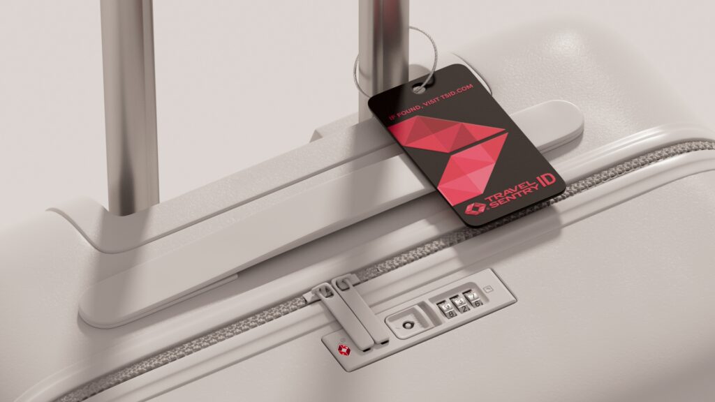 Luggage identification tags by Travel Sentry
