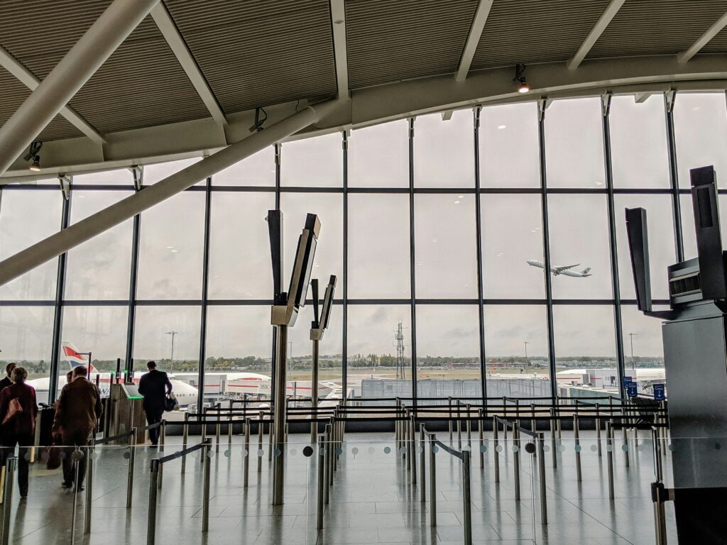 Heathrow airport UK security rules