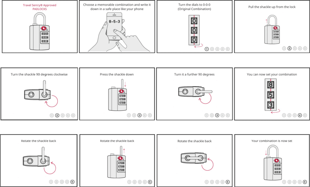 Gold Lock Code Most Common 3-Digit Lock Codes | Avoid Them | Travel Sentry