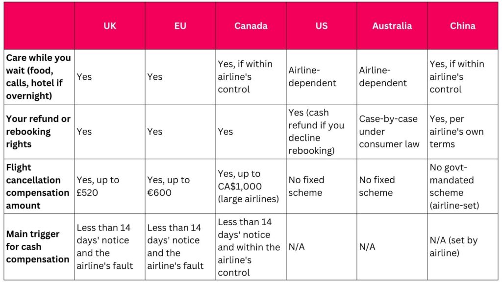Travel Sentry | Flight Cancellation Compensation: What Are Your Rights? Travel Sentry | Flight Cancellation Compensation: What Are Your Rights?